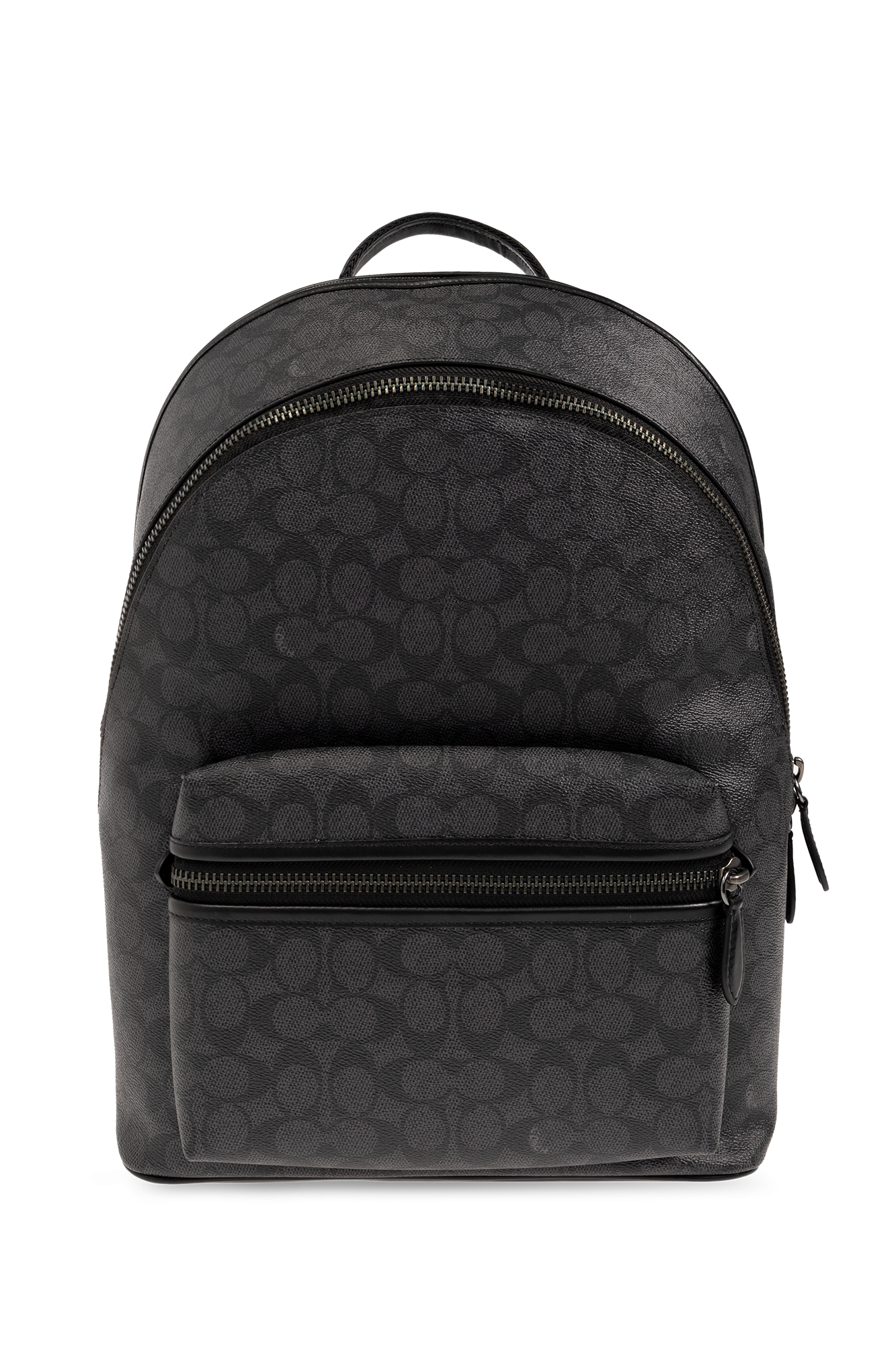 Coach best sale backpack grey